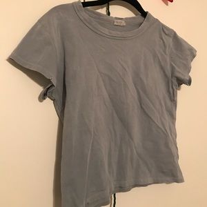 brandy melville cropped tee